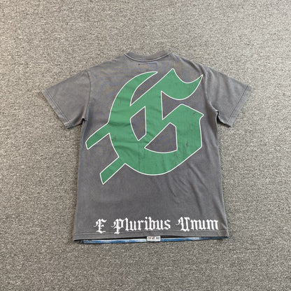 T-SHIRT GODSPEED AMIGOS GRIS DÉLAVÉ