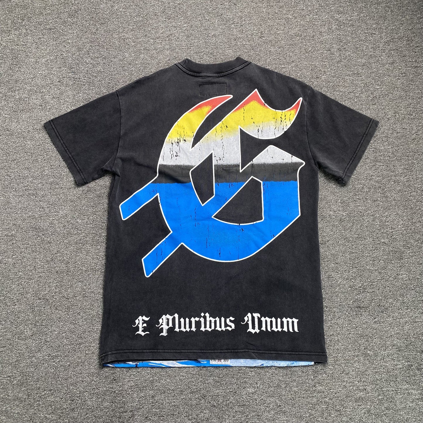 T-shirt Godspeed Artificial Love noir délavé