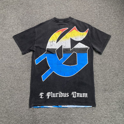 T-shirt Godspeed Artificial Love noir délavé