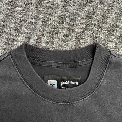 T-shirt Godspeed Artificial Love noir délavé