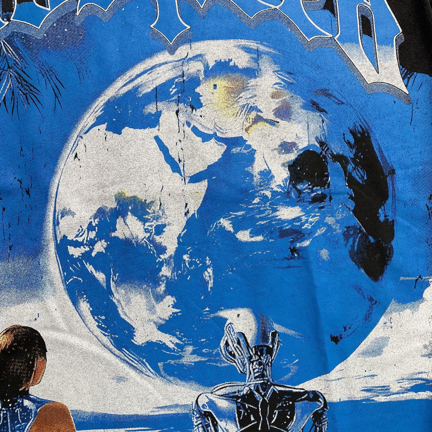 T-shirt Godspeed Artificial Love noir délavé