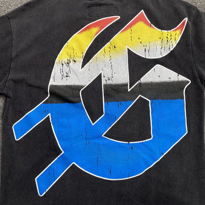 T-shirt Godspeed Artificial Love noir délavé