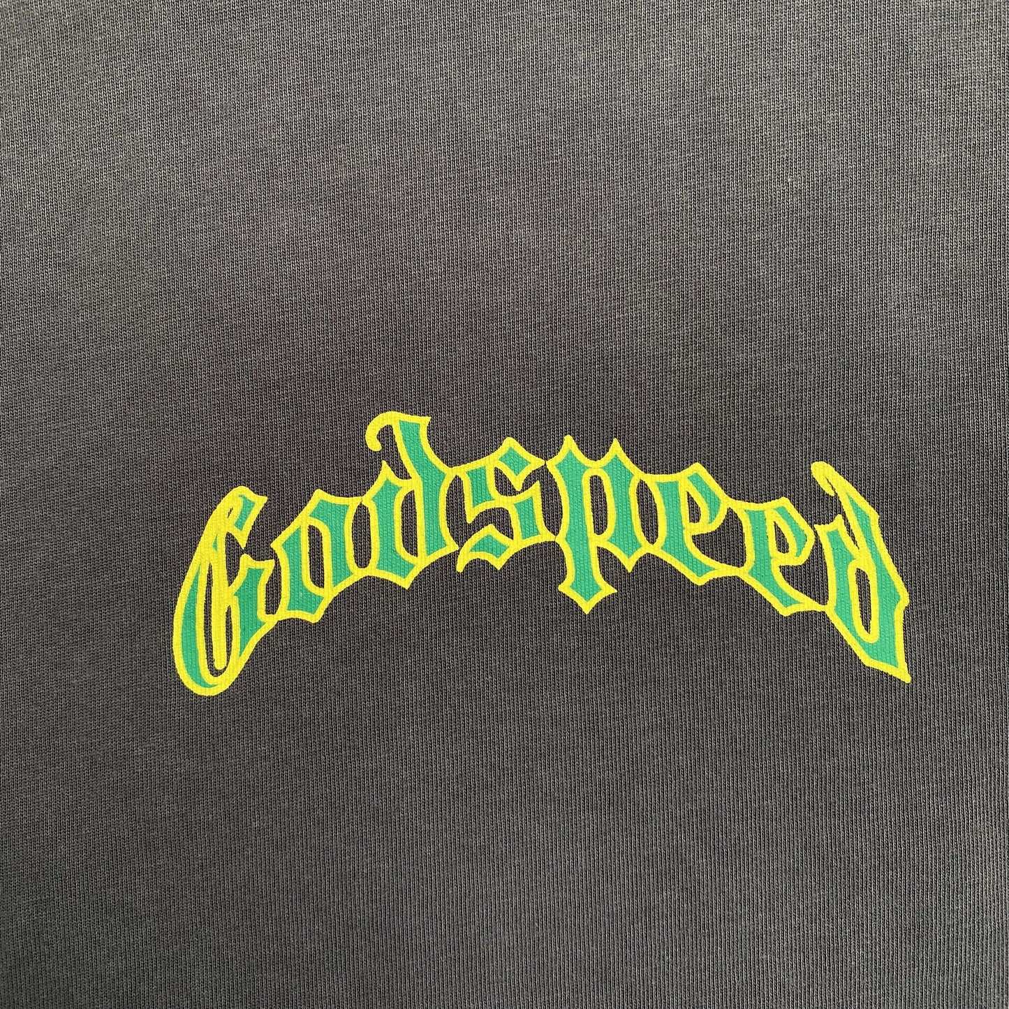 T-shirt Godspeed Balaclava SZN gris délavé