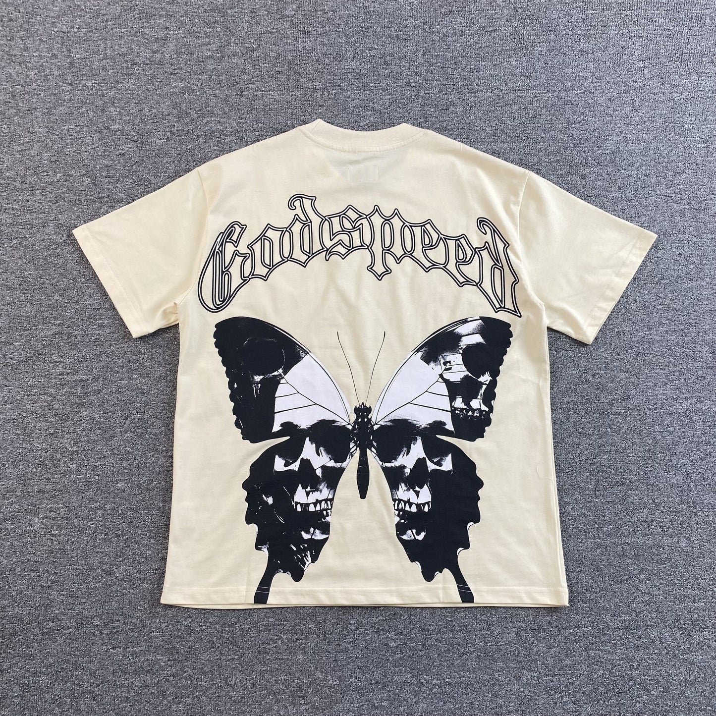 T-shirt effet papillon Godspeed Bone