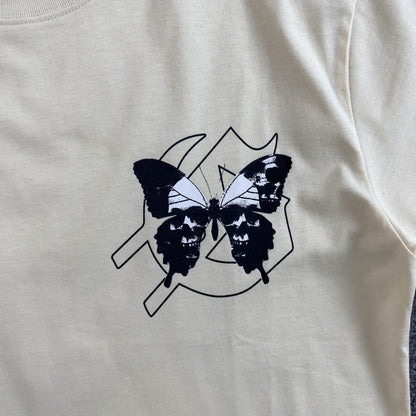 T-shirt effet papillon Godspeed Bone
