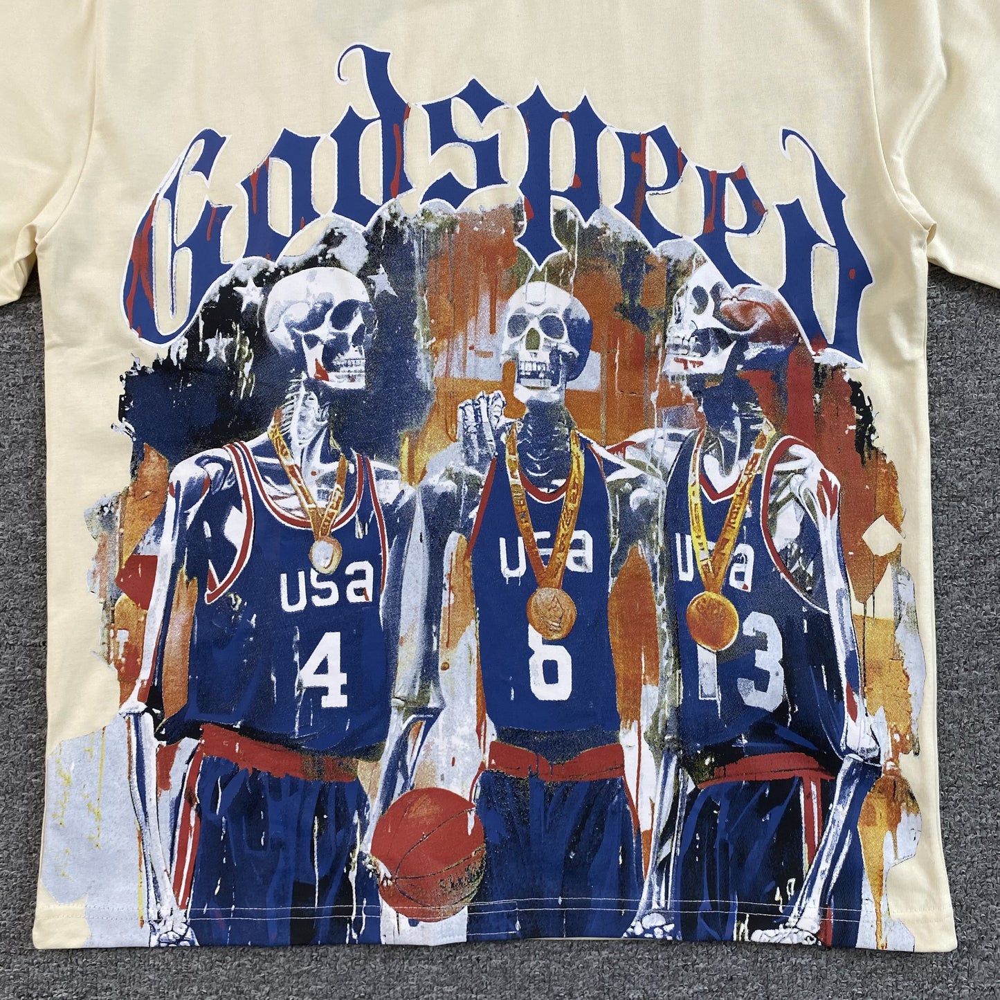 T-shirt Godspeed Dreamteam 24' Bone
