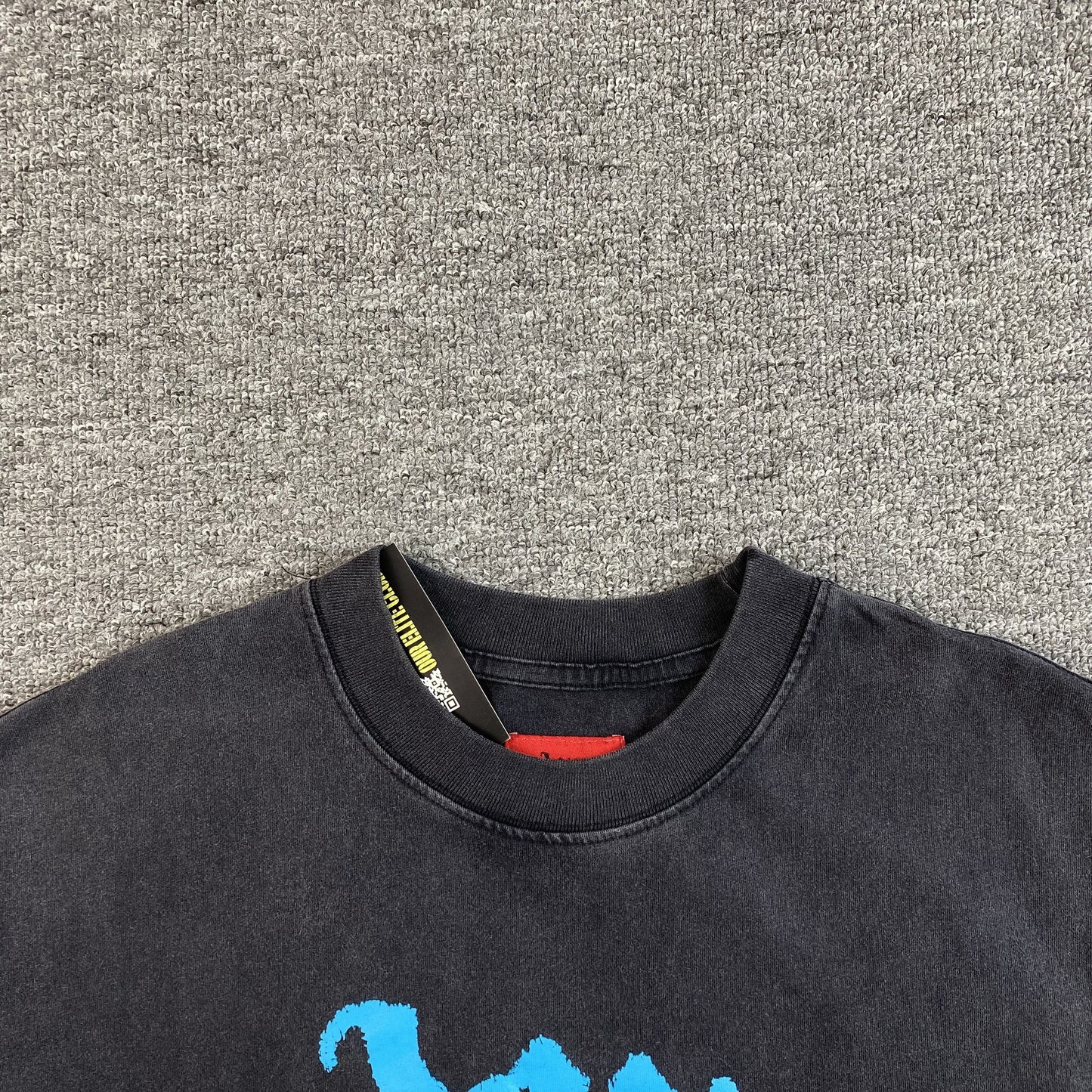 T-shirt Godspeed Eternal Dream noir délavé