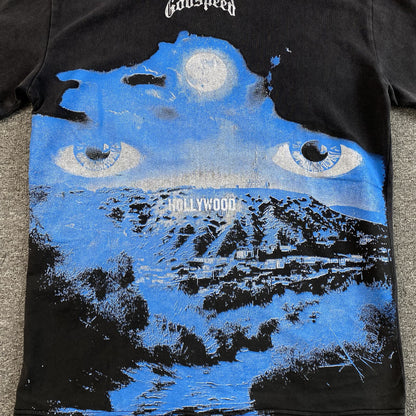 T-shirt Godspeed Hills Have Eyes, noir délavé