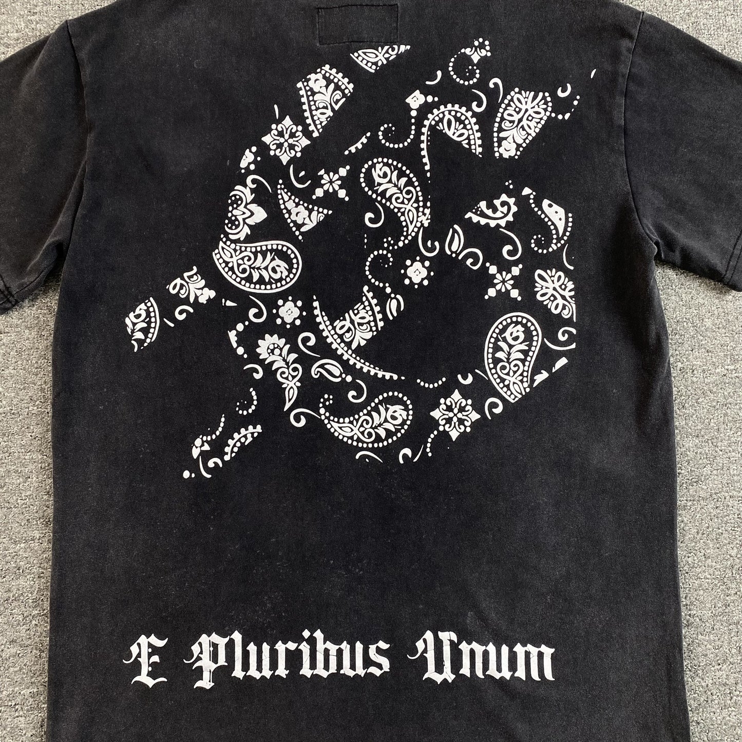 T-shirt Godspeed Hollywood noir délavé