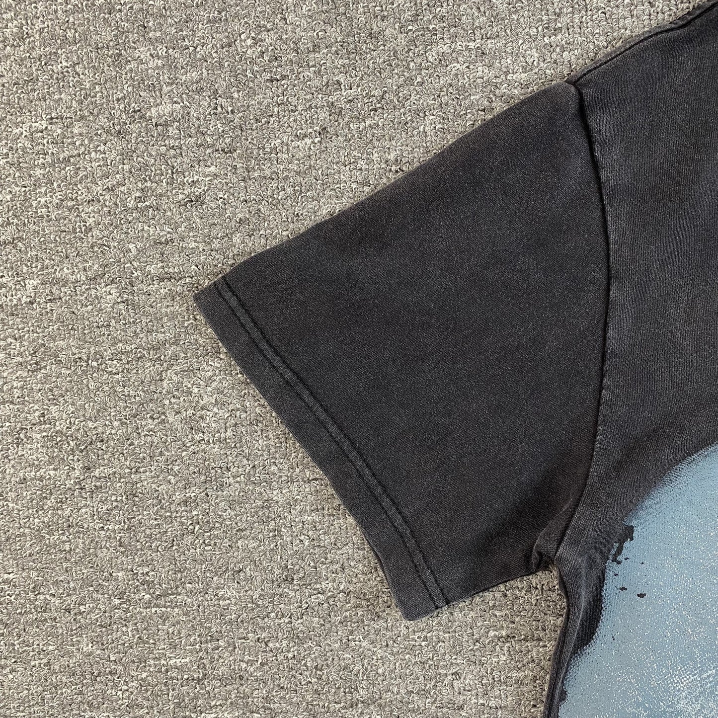 T-shirt Godspeed Hollywood noir délavé