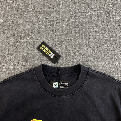 T-shirt noir Godspeed Long Lonely Road