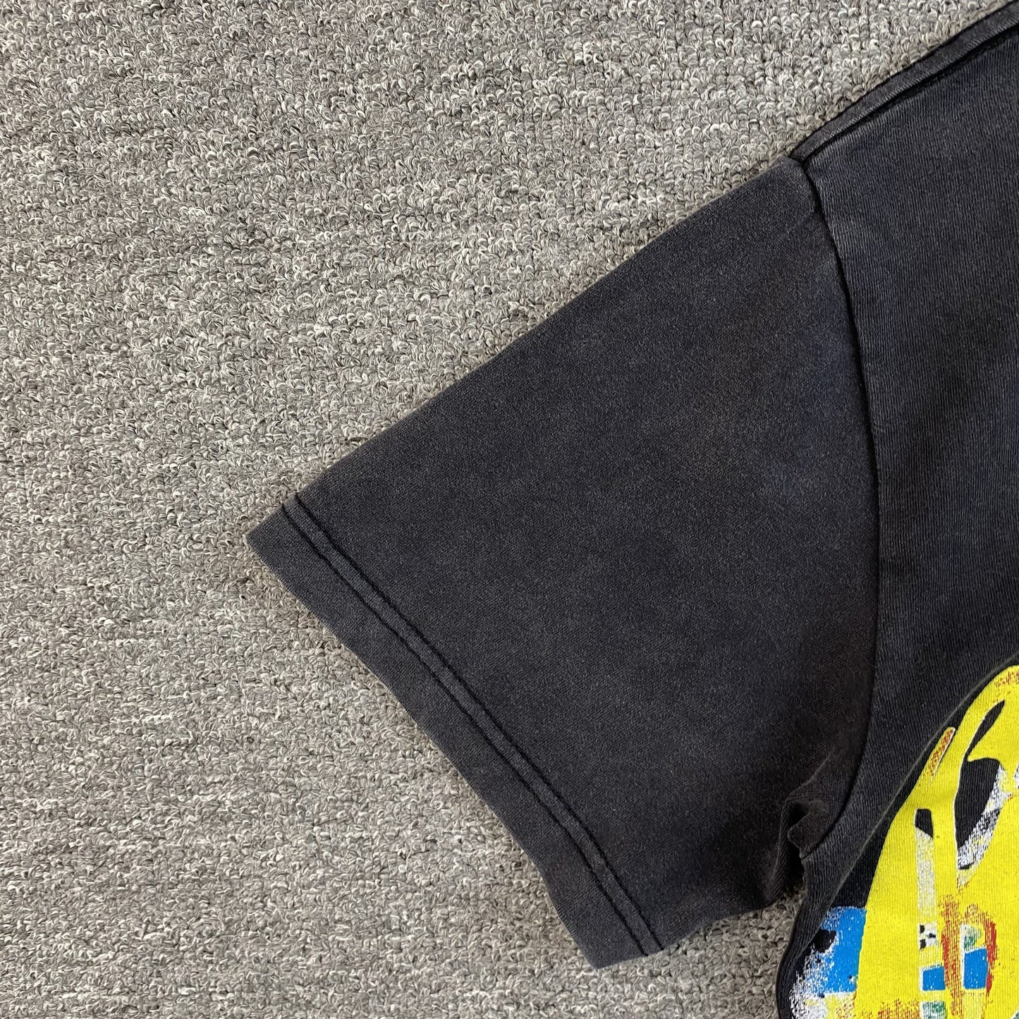 T-shirt noir Godspeed Long Lonely Road