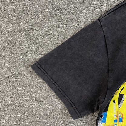 T-shirt noir Godspeed Long Lonely Road