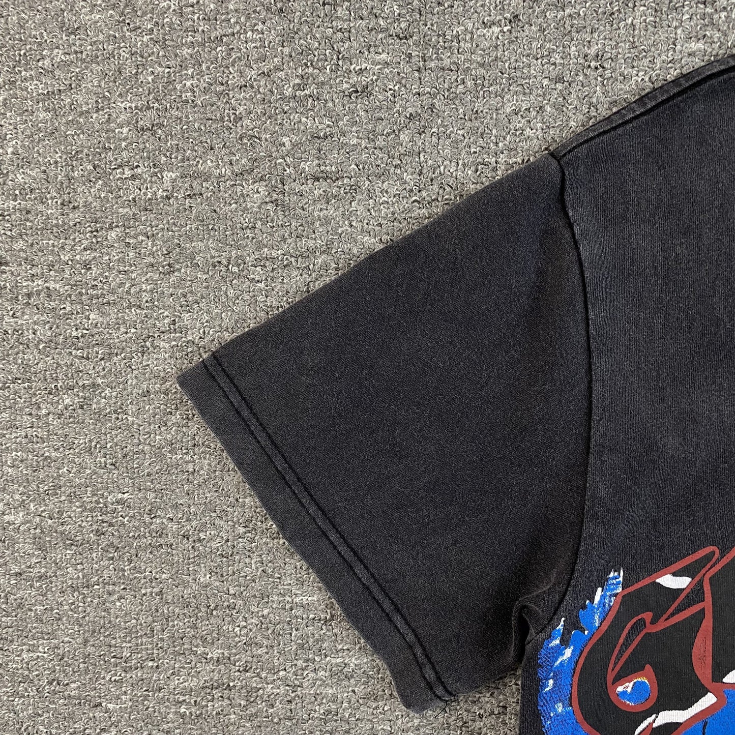 T-shirt GODSPEED RACER GOLDIE noir délavé