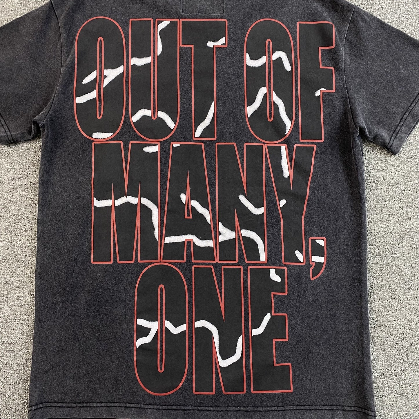 T-shirt GODSPEED RACER GOLDIE noir délavé