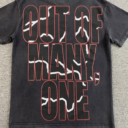 T-shirt GODSPEED RACER GOLDIE noir délavé