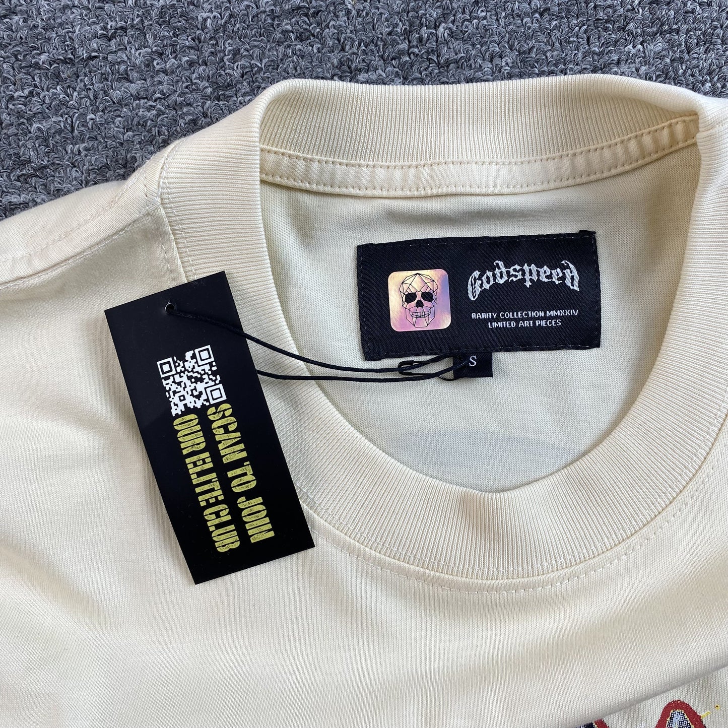 T-shirt Godspeed Rock Dreams Bone