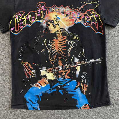 T-shirt Godspeed Rock Dreams noir délavé