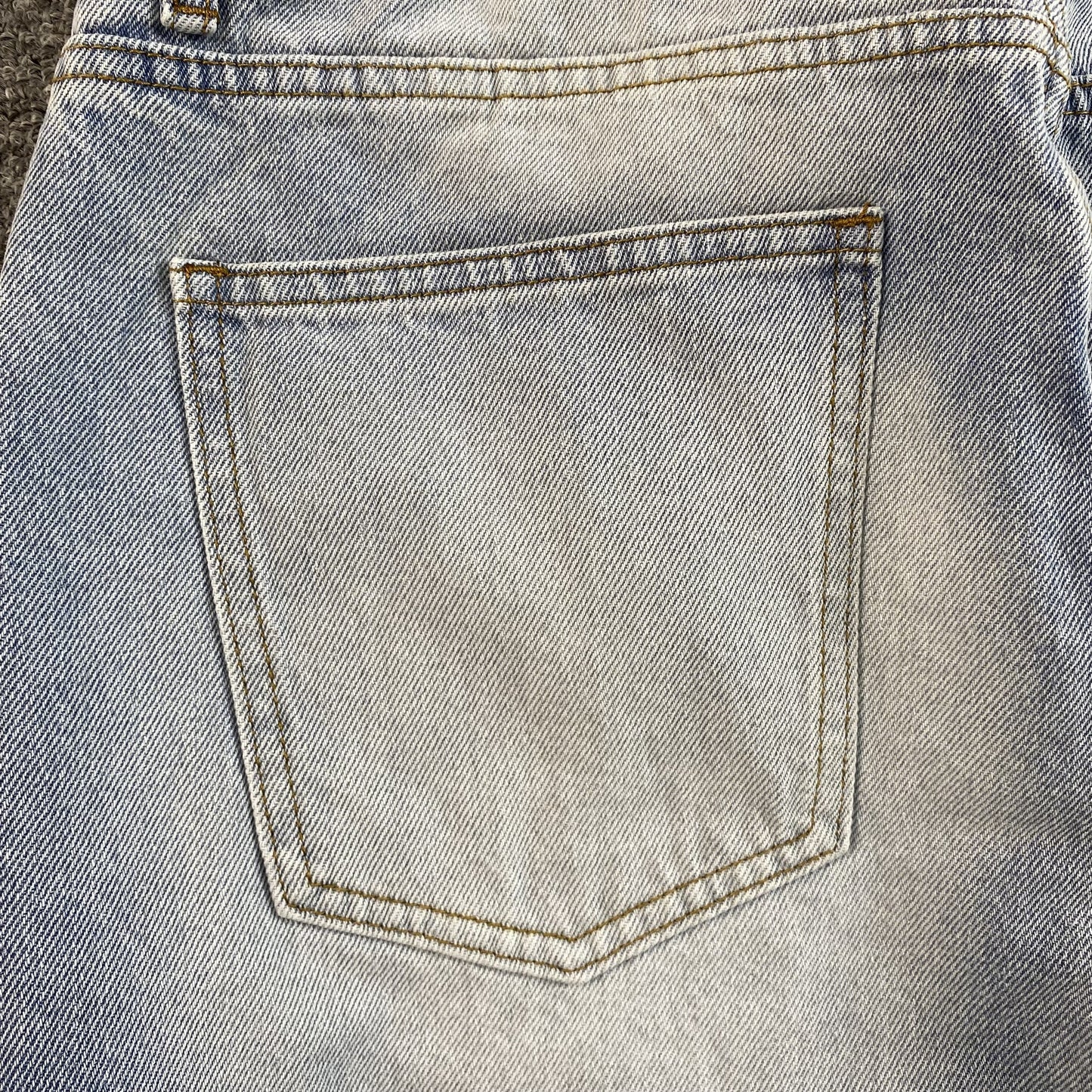 JEANS HELLSTAR BLACK FLAME BLEU DÉLAVÉ