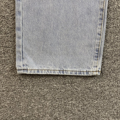 JEANS HELLSTAR BLACK FLAME BLEU DÉLAVÉ