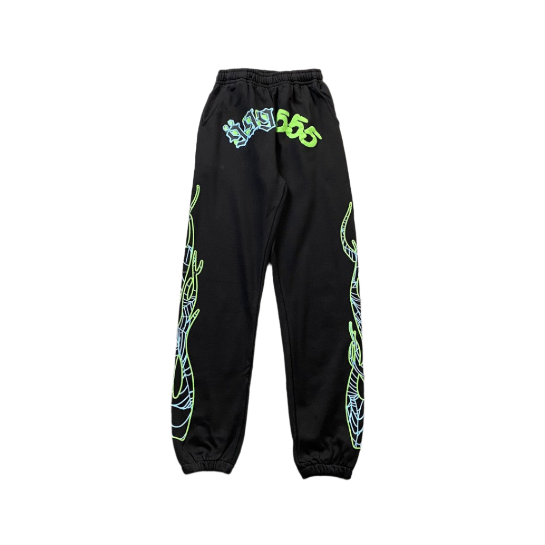 Pantalon de survêtement noir JUICE WRLD x SP5DER
