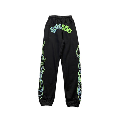 Pantalon de survêtement noir JUICE WRLD x SP5DER