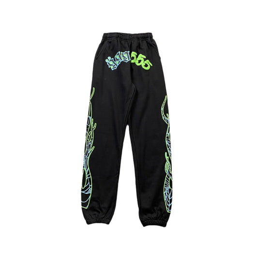 Pantalon de survêtement noir JUICE WRLD x SP5DER