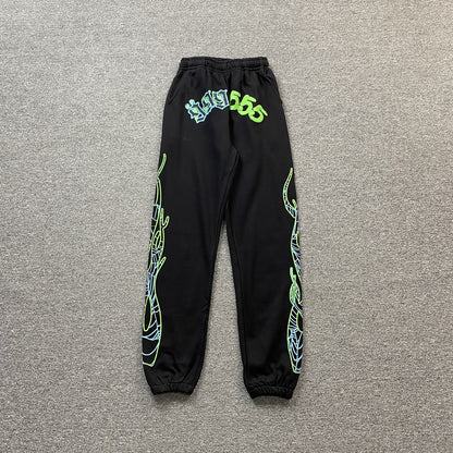 Pantalon de survêtement noir JUICE WRLD x SP5DER