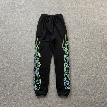 Pantalon de survêtement noir JUICE WRLD x SP5DER