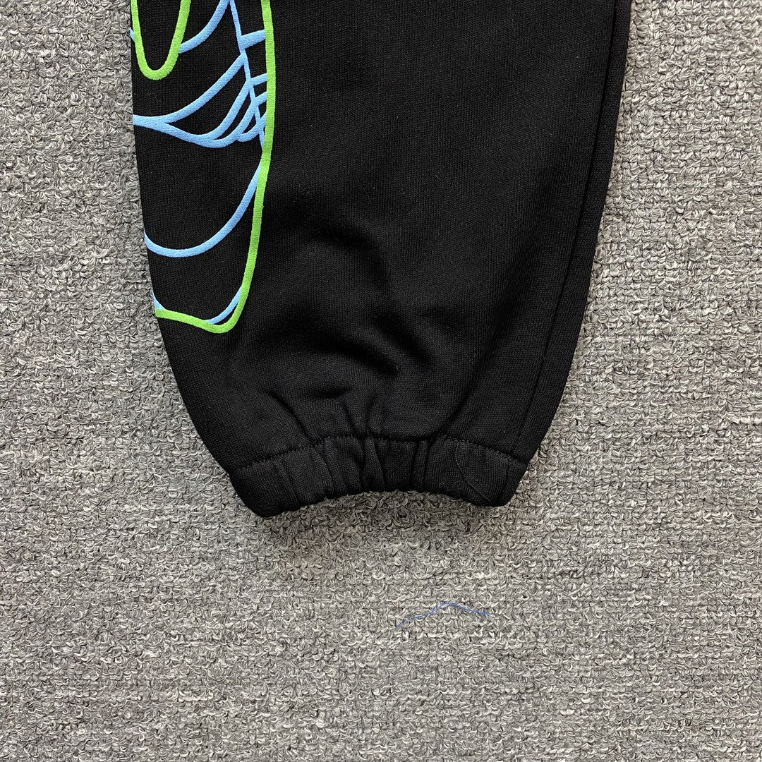 Pantalon de survêtement noir JUICE WRLD x SP5DER