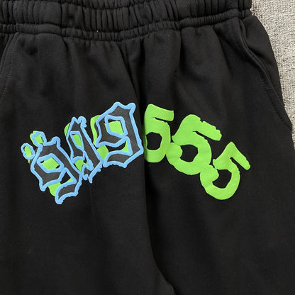 Pantalon de survêtement noir JUICE WRLD x SP5DER