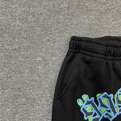 Pantalon de survêtement noir JUICE WRLD x SP5DER