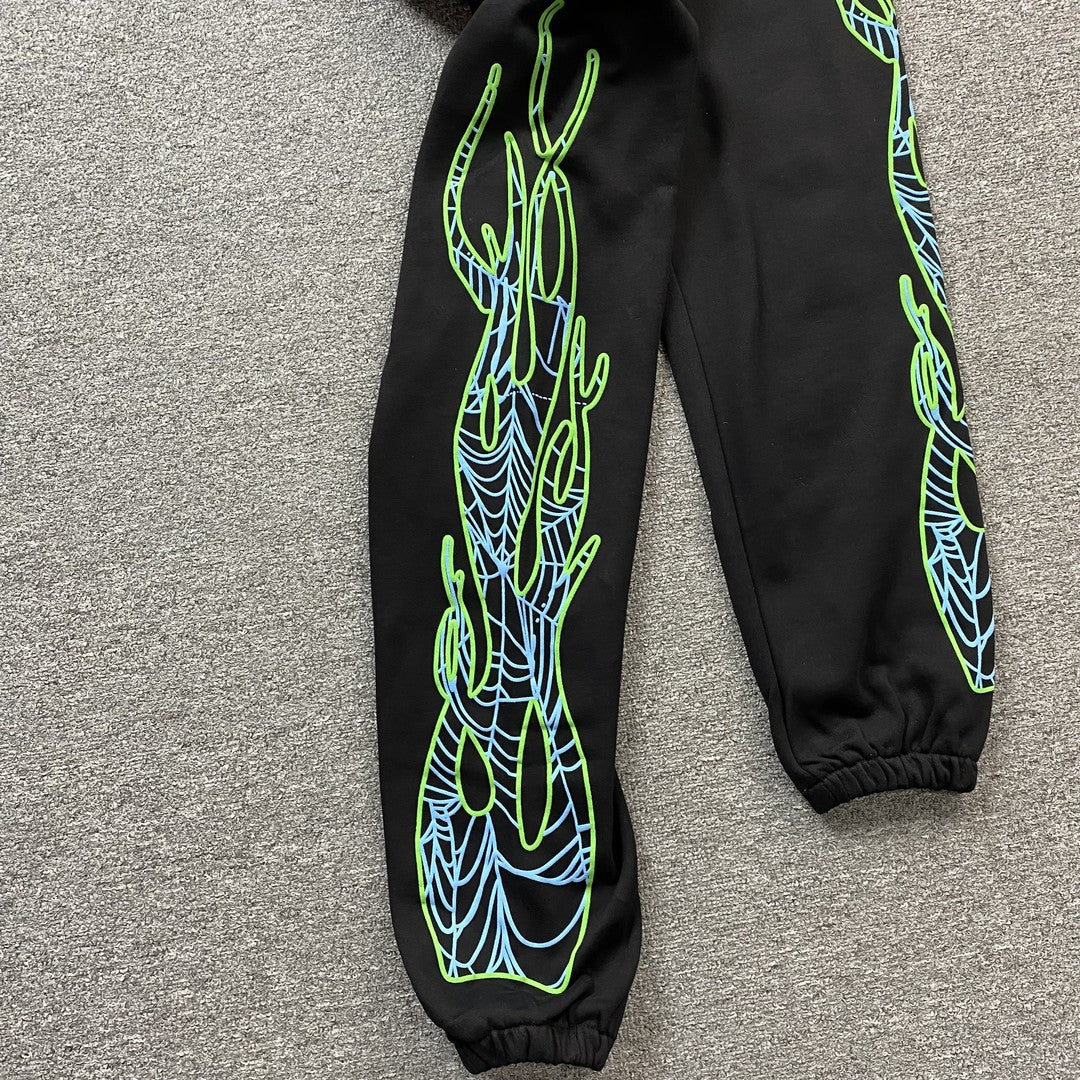 Pantalon de survêtement noir JUICE WRLD x SP5DER