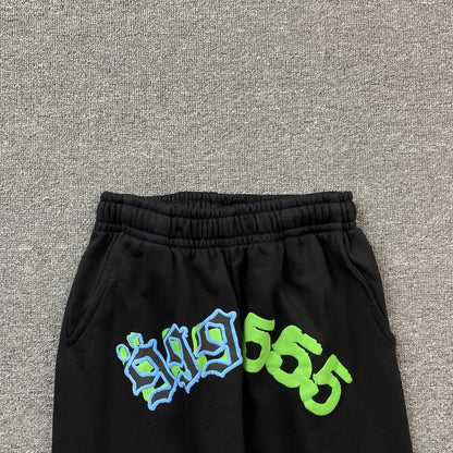 Pantalon de survêtement noir JUICE WRLD x SP5DER