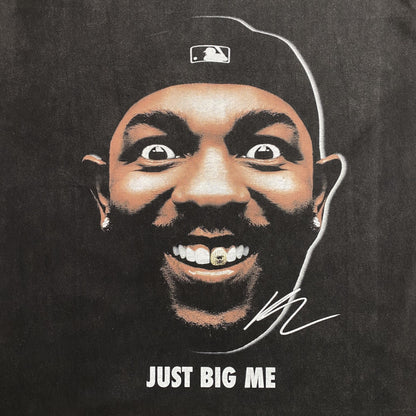 T-shirt graphique vintage Kendrick Lamar gris foncé