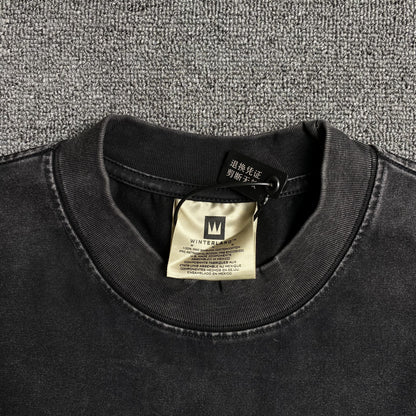 T-shirt graphique vintage Lil Uzi Vert gris foncé