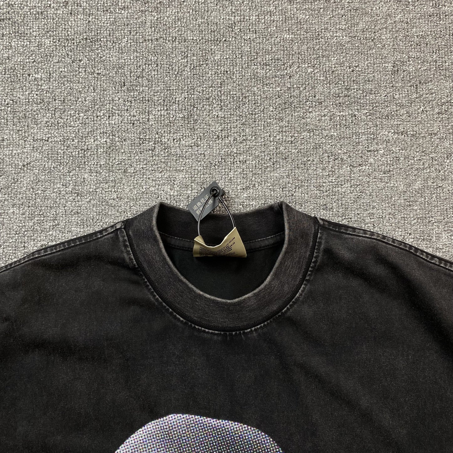 T-shirt graphique vintage Michael Jordan gris foncé