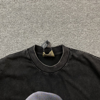 T-shirt graphique vintage Michael Jordan gris foncé