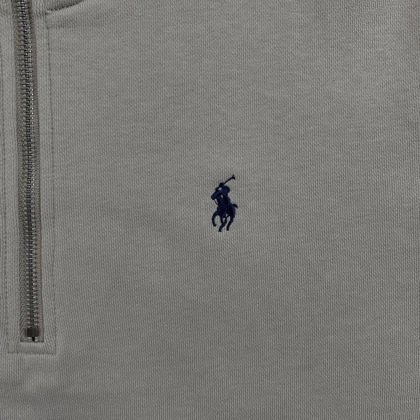 SWEAT-SHIRT POLO RALPH LAUREN À QUART DE ZIP BEIGE