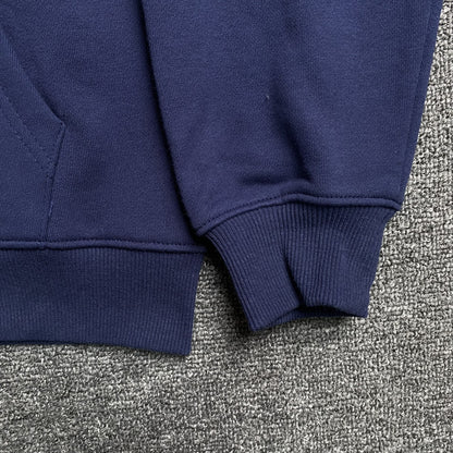 Sweat à capuche zippé Polo Ralph Lauren bleu marine