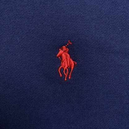 Sweat à capuche zippé Polo Ralph Lauren bleu marine
