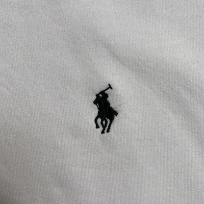 Sweat à capuche zippé blanc Polo Ralph Lauren