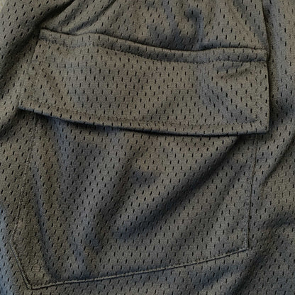 SHORT AVEC LOGO RHUDE COURT NOIR/BLANC