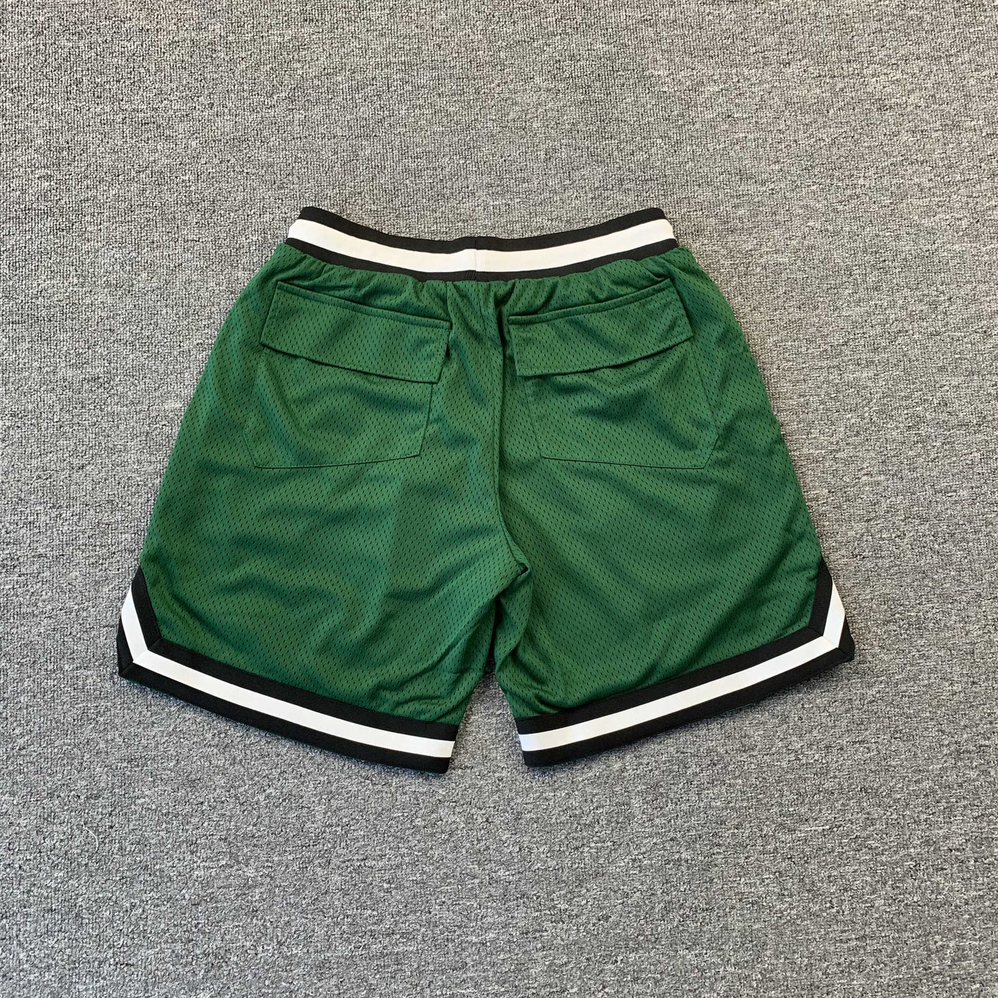 SHORT VERT AVEC LOGO RHUDE COURT