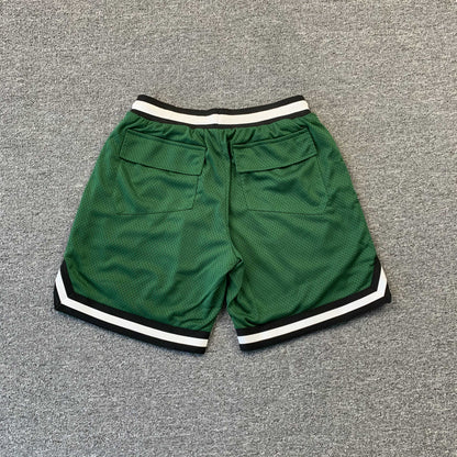 SHORT VERT AVEC LOGO RHUDE COURT