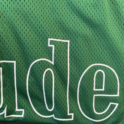 SHORT VERT AVEC LOGO RHUDE COURT
