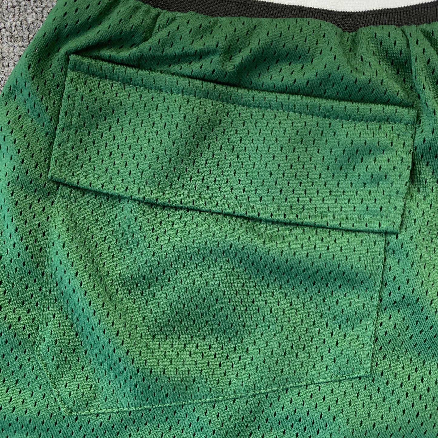 SHORT VERT AVEC LOGO RHUDE COURT