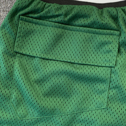 SHORT VERT AVEC LOGO RHUDE COURT