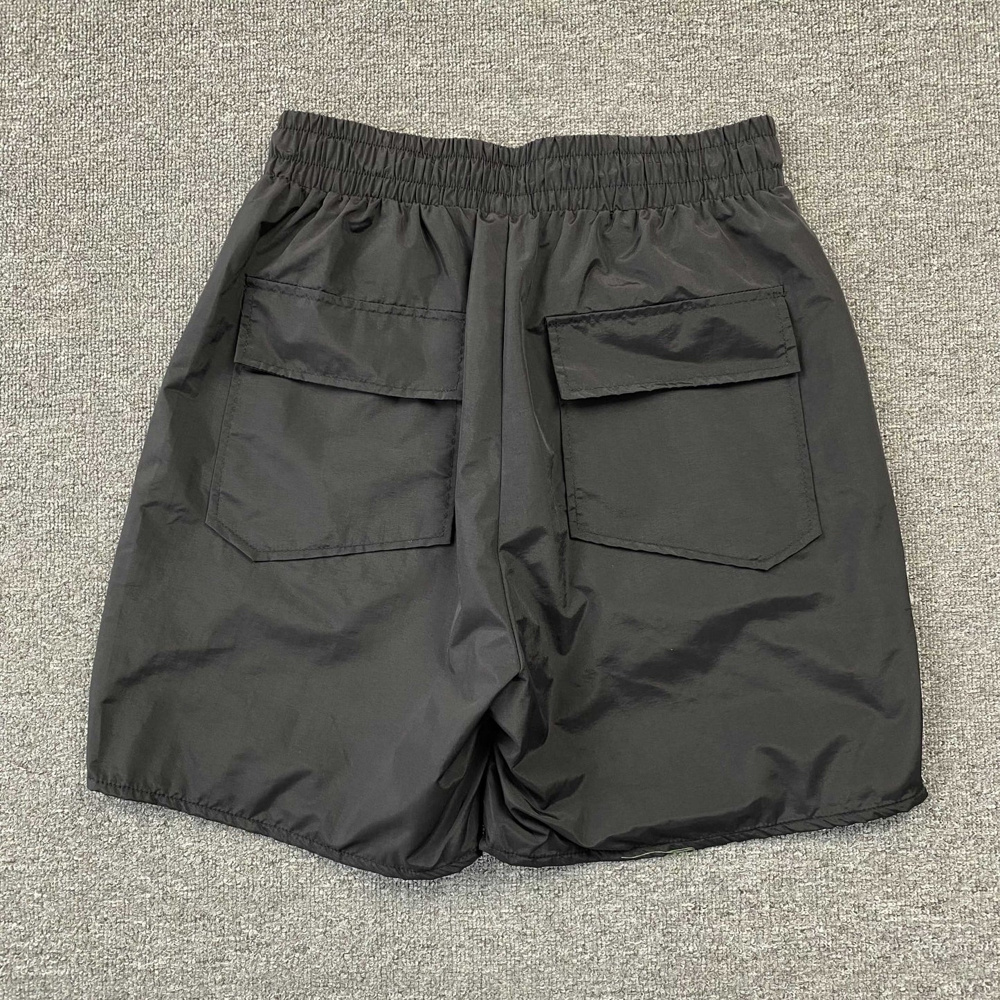 SHORT RHUDE AVEC LOGO RH NOIR SUR NOIR