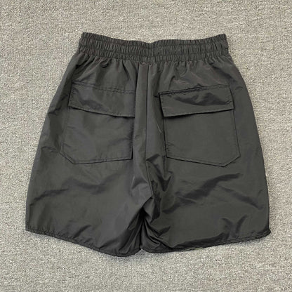 SHORT RHUDE AVEC LOGO RH NOIR SUR NOIR